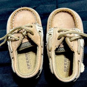 Baby sperry boat shoes size 2M